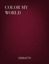 Color My World Unison/Two-Part choral sheet music cover